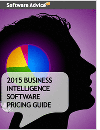 2015 Business Intelligence Software Pricing Guide