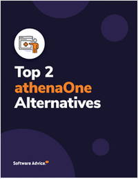 Compare athenaOne Against Top 2 Alternatives: Features, Ratings and Reviews