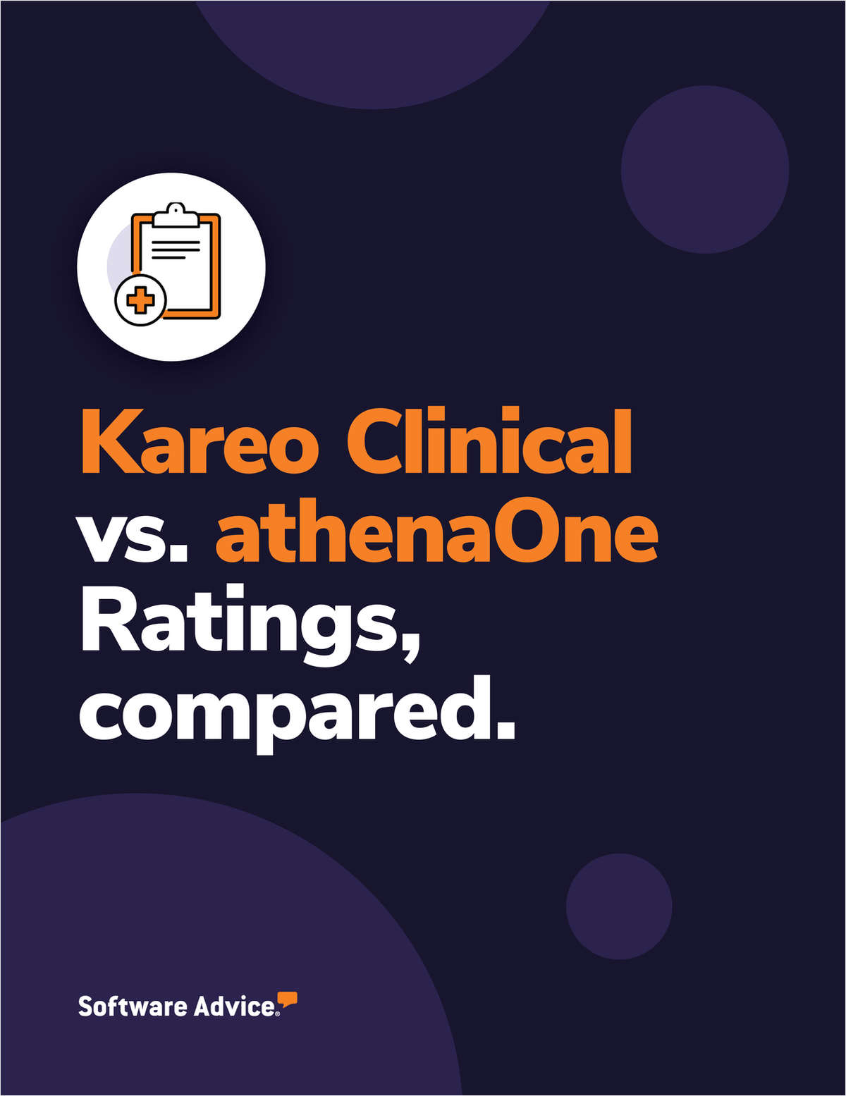 Compare Kareo Clinical Against athenaOne: Features, Ratings and Reviews