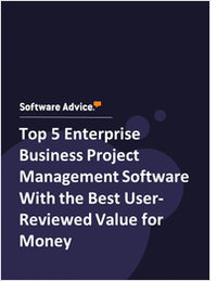 Top 5 Enterprise Business Project Management Software With the Best User-Reviewed Value for Money