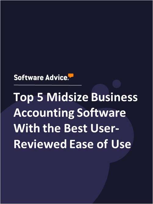 Top 5 Midsize Business Accounting Software With the Best User-Reviewed Ease of Use