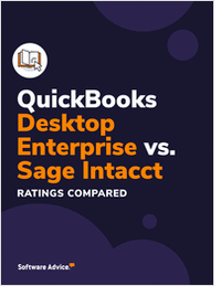 Compare QuickBooks Against Sage Intacct: Features, Ratings and Reviews