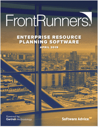 Top Rated FrontRunners for 2019 Enterprise Resource Planning (ERP) Software
