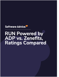 RUN Powered by ADP vs. Zenefits Ratings, Compared
