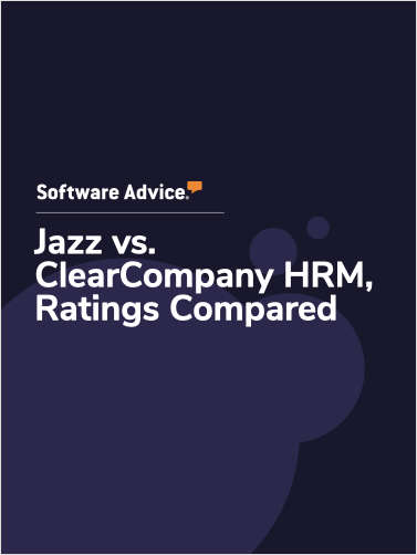 Jazz vs. ClearCompany HRM Ratings, Compared