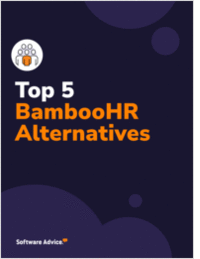 Top 5 BambooHR Alternatives