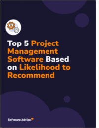Top 5 Midsize Business Project Management Software With the Best User Reviewed Likelihood to Recommend