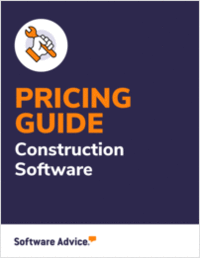 New for 2023: Software Advice's Construction Project Management Software Pricing Guide