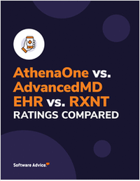athenaOne vs. AdvancedMD EHR vs RXNT Ratings Compared
