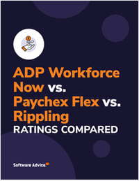 ADP Workforce Now vs. Paychex Flex vs. Rippling Ratings Compared