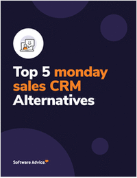 Top 5 monday sales CRM Alternatives