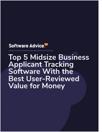 Top 5 Midsize Business Applicant Tracking Software With the Best User-Reviewed Value for Money