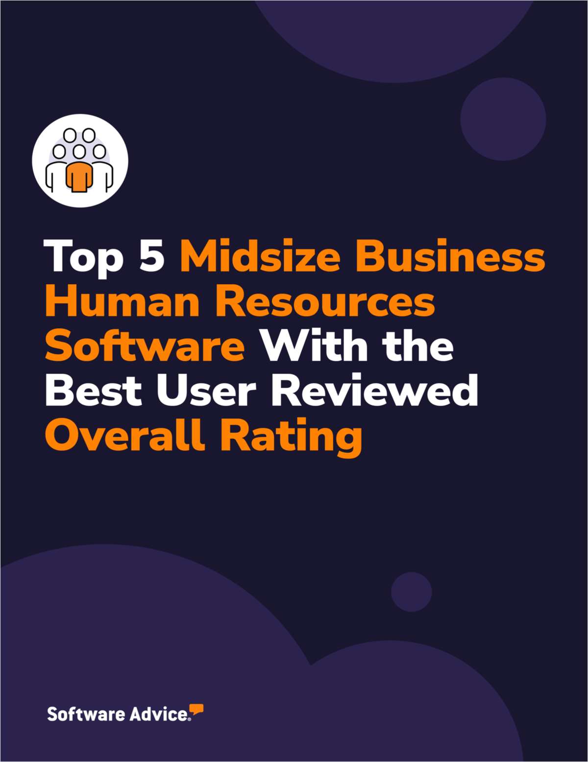Top 5 Midsize Business Human Resources Software With the Best User Reviewed Overall Rating