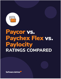 Paycor vs. Paychex Flex vs. Paylocity Ratings Compared
