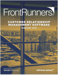 Top Rated FrontRunners for Customer Relationship Management Software