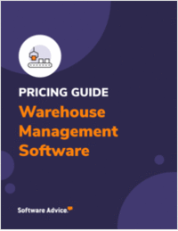 Software Advice's Warehouse Management Software Pricing Guide