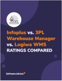 Infoplus vs 3PL Warehouse Manager vs Logiwa WMS Ratings Compared