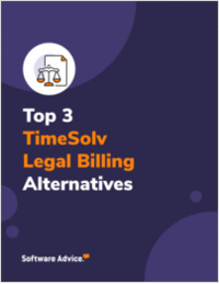 Top 3 TimeSolv Legal Billing Alternatives