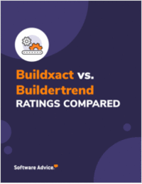 Buildxact vs Buildertrend Ratings Compared