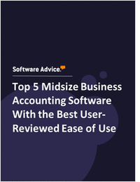 Top 5 Midsize Business Accounting Software With the Best User-Reviewed Ease of Use