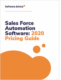 Is Your Sales Force Automation Software Ready for 2020? Software Advice's Pricing Guide
