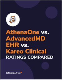 athenaOne vs AdvancedMD EHR vs Kareo Clinical Ratings Compared
