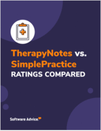 Compare TherapyNotes Against SimplePractice: Features, Ratings and Reviews
