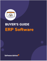 How to Choose the Right ERP Software with this Buyers Guide From Software Advice