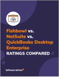 Fishbowl vs Netsuite vs QuickBooks Desktop Enterprise Ratings Compared