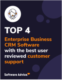 Top 4 Enterprises CRM Software With the Best User Reviewed Customer Support