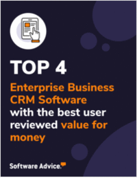 Top 4 Enterprise Business CRM Software With the Best User Reviewed Value for Money