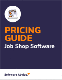 New for 2024: Job Shop Software Pricing Guide