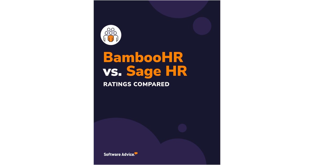 Compare BambooHR Against Sage HR: Features, Ratings and Reviews Free Report