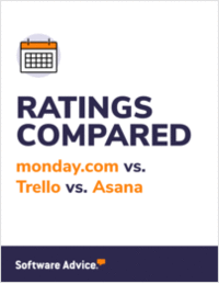 monday.com vs Trello vs Asana Ratings Compared