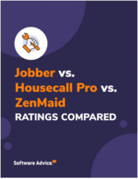 Jobber vs Housecall Pro vs ZenMaid Ratings Compared