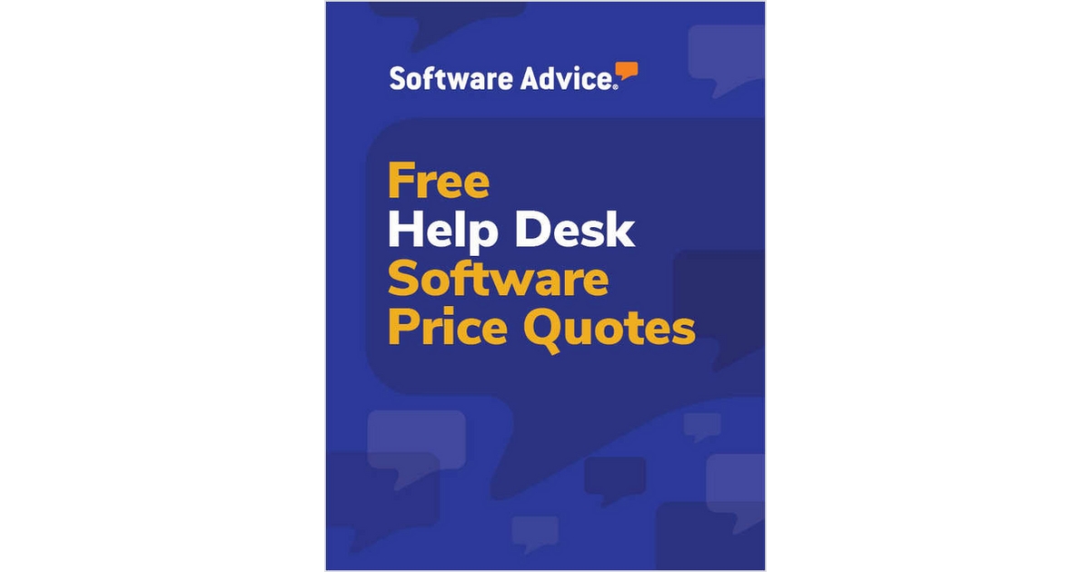 Get Free Help Desk Software Price Quotes Free Software Advice