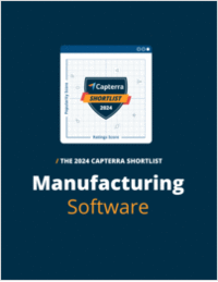 Manufacturing Software: The 2024 Shortlist