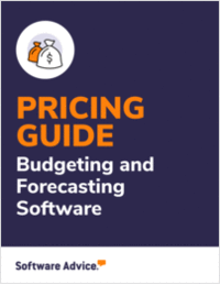 New for 2024: Budgeting and Forecasting Software Pricing Guide