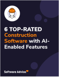 6 Top-Rated Construction Software with AI-Enabled Features