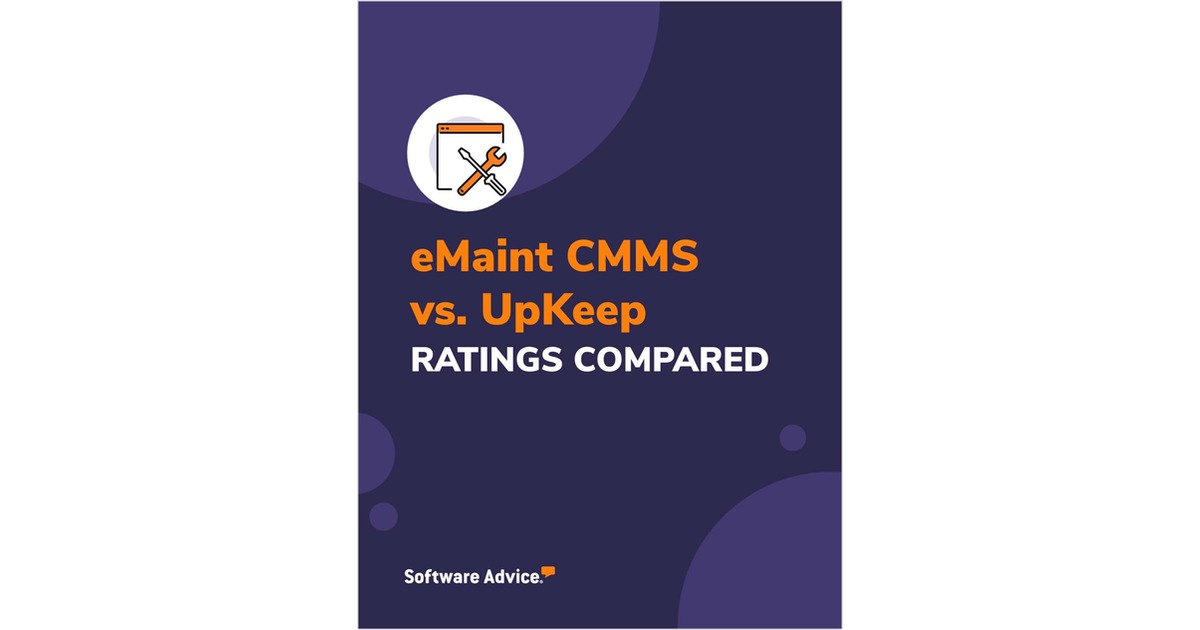 EMaint CMMS Vs UpKeep Ratings Compared Free Report