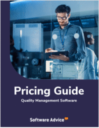 New for 2025: Quality Management Software Pricing Guide