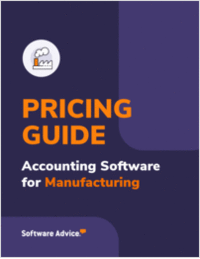 New for 2025: Accounting Software Pricing Guide for Manufacturing
