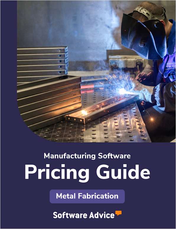 New for 2025: Manufacturing Software Pricing Guide for Metal Fabrication