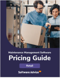 New for 2025: Maintenance Management Software Pricing Guide for Retail