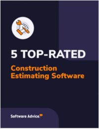 5 Top-Rated Construction Estimating Software