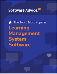 Software Advice's Top 5: Most Popular LMS Software