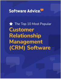 Software Advice's Top 10: Most Popular CRM Software