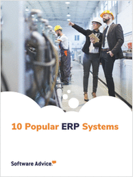 Software Advice's Top 10: Most Popular ERP Software