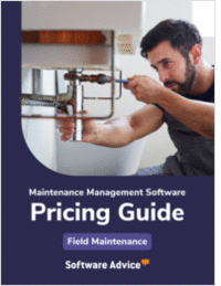 New for 2025: Maintenance Management Software Pricing Guide for Field Maintenance