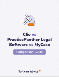 Compare PracticePanther Against MyCase and Clio: Features, Ratings and Reviews